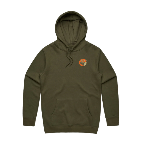 Elk Badge Pullover Hoodie