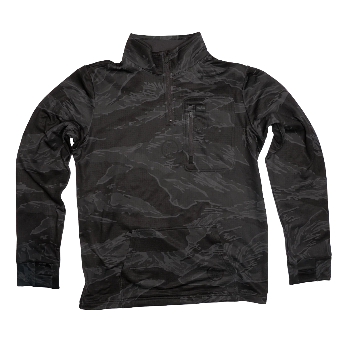 MO Grenade Waffle Fleece Quarter Zip Pullover