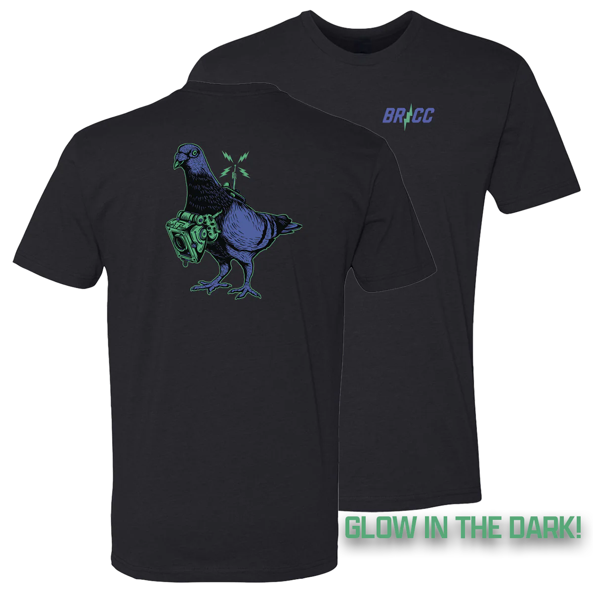 Spy Pigeon T-Shirt: Bolt Series