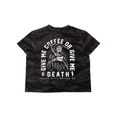 Women's Grim Sipper Crop T-Shirt